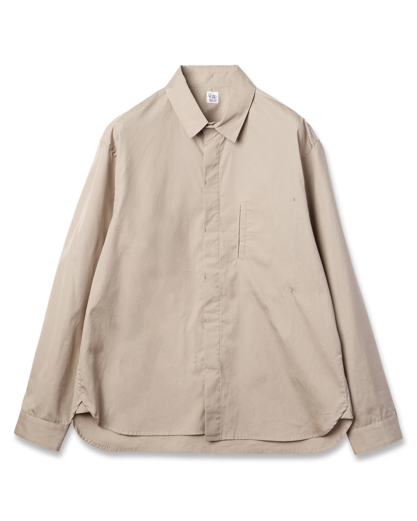 regular collar over shirt