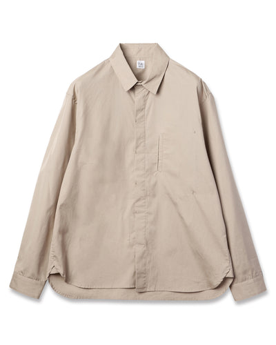 regular collar over shirt