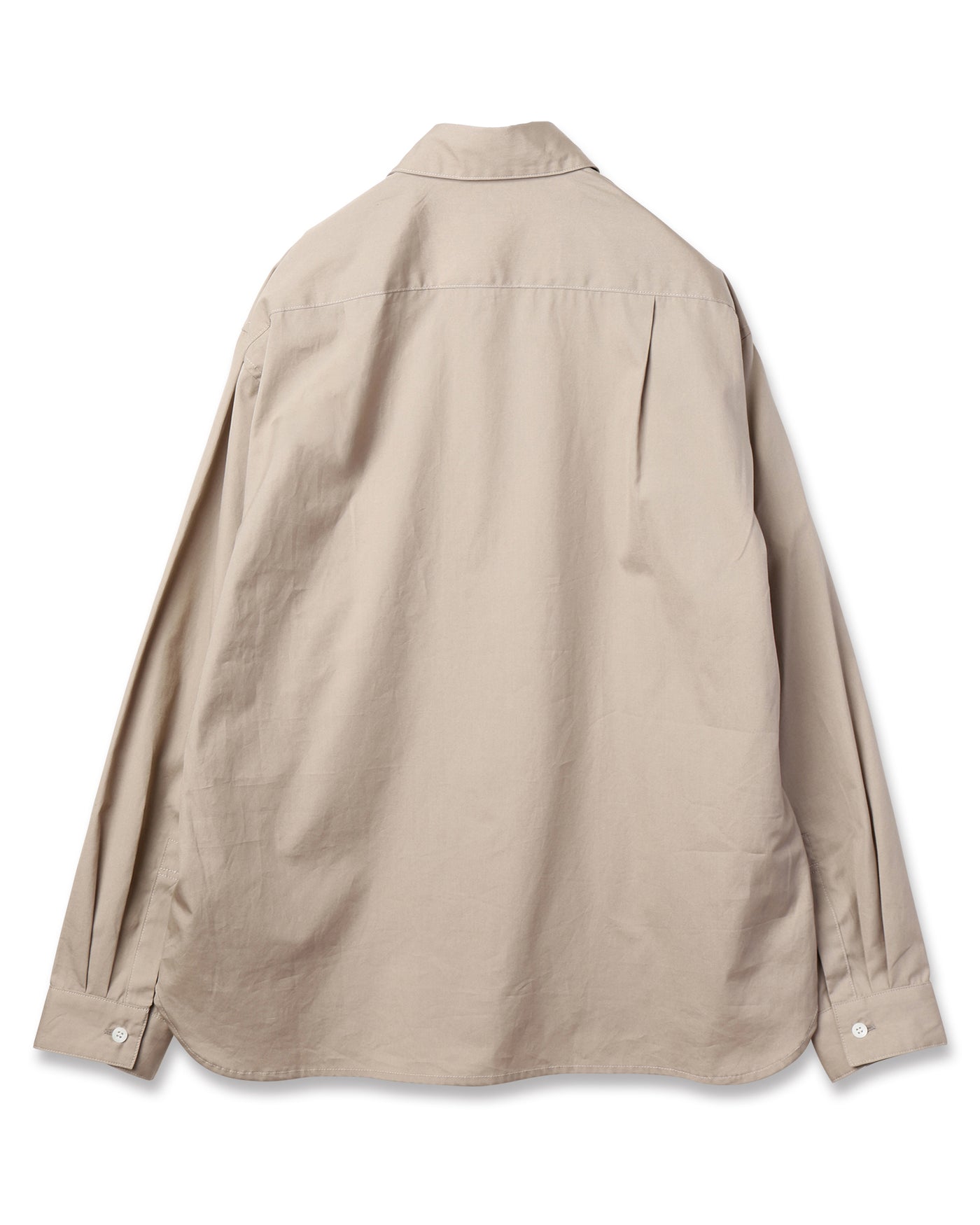 regular collar over shirt