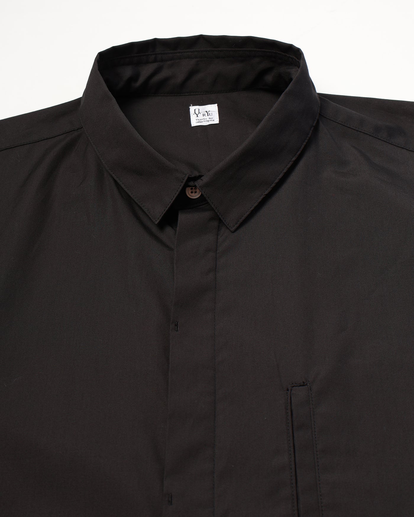 regular collar over shirt