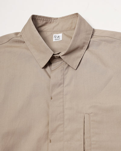 regular collar over shirt