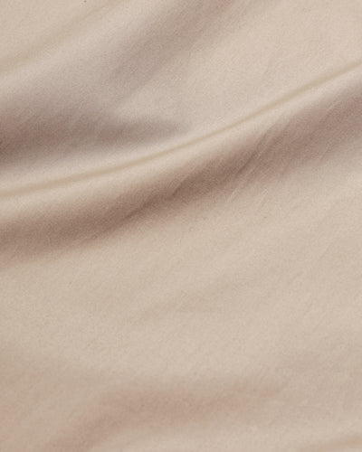 band collar over bosom shirt