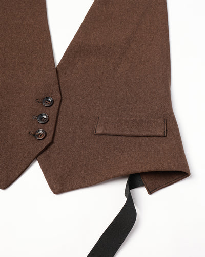 serge short gilet
