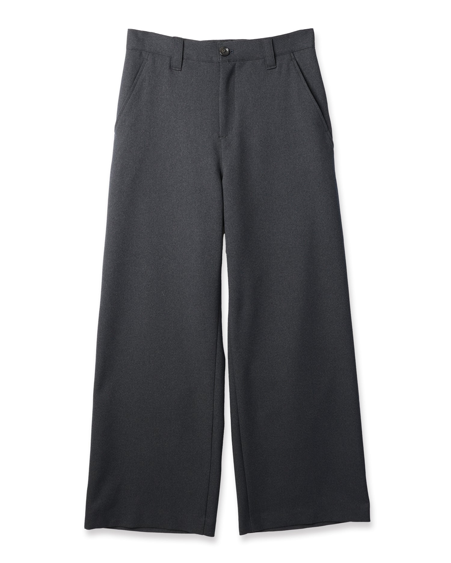 serge wide full-length pants sumi