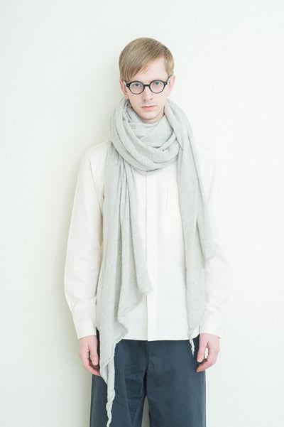 washable wool gauze stole