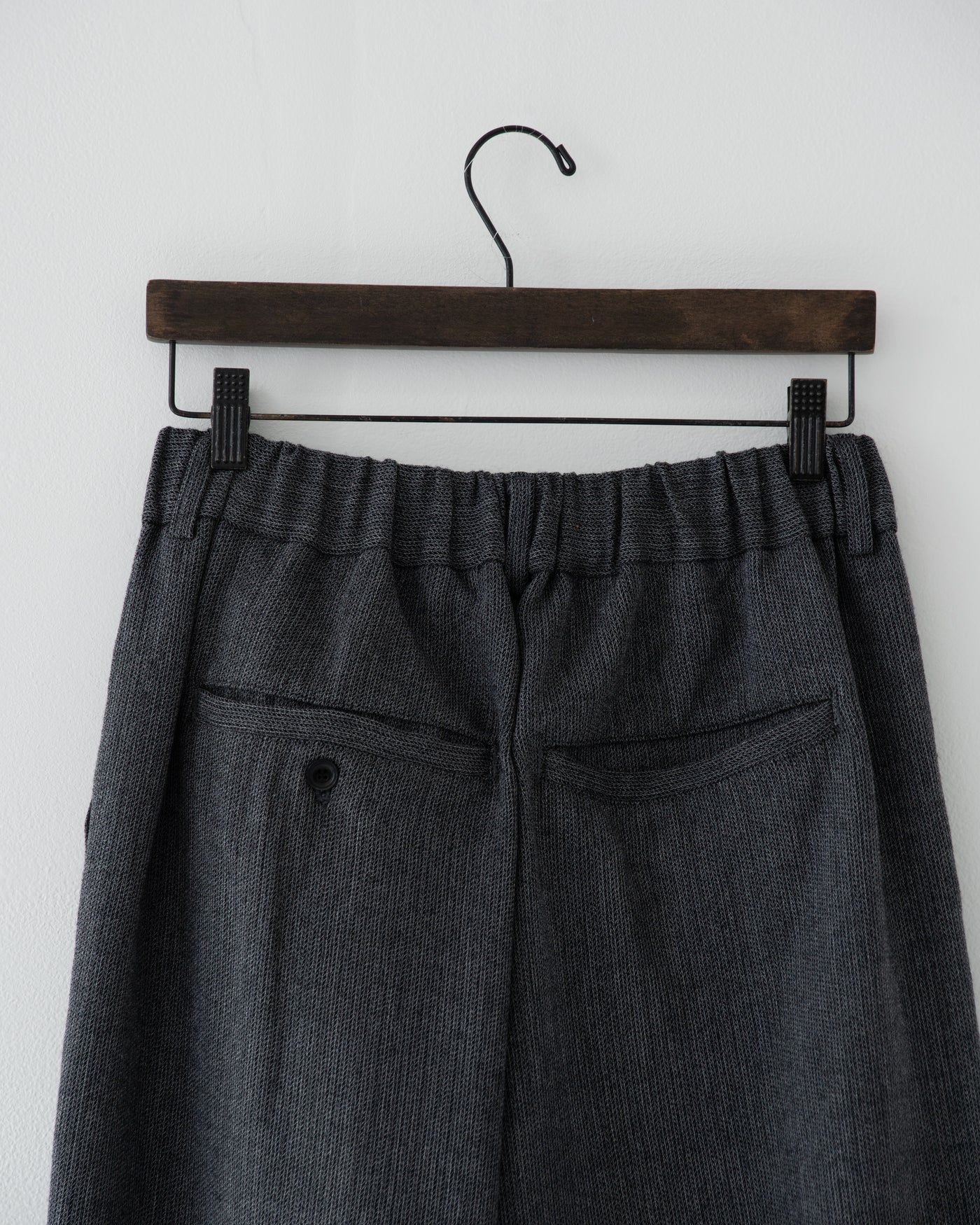 【予約商品】summer wool two-tuck slacks