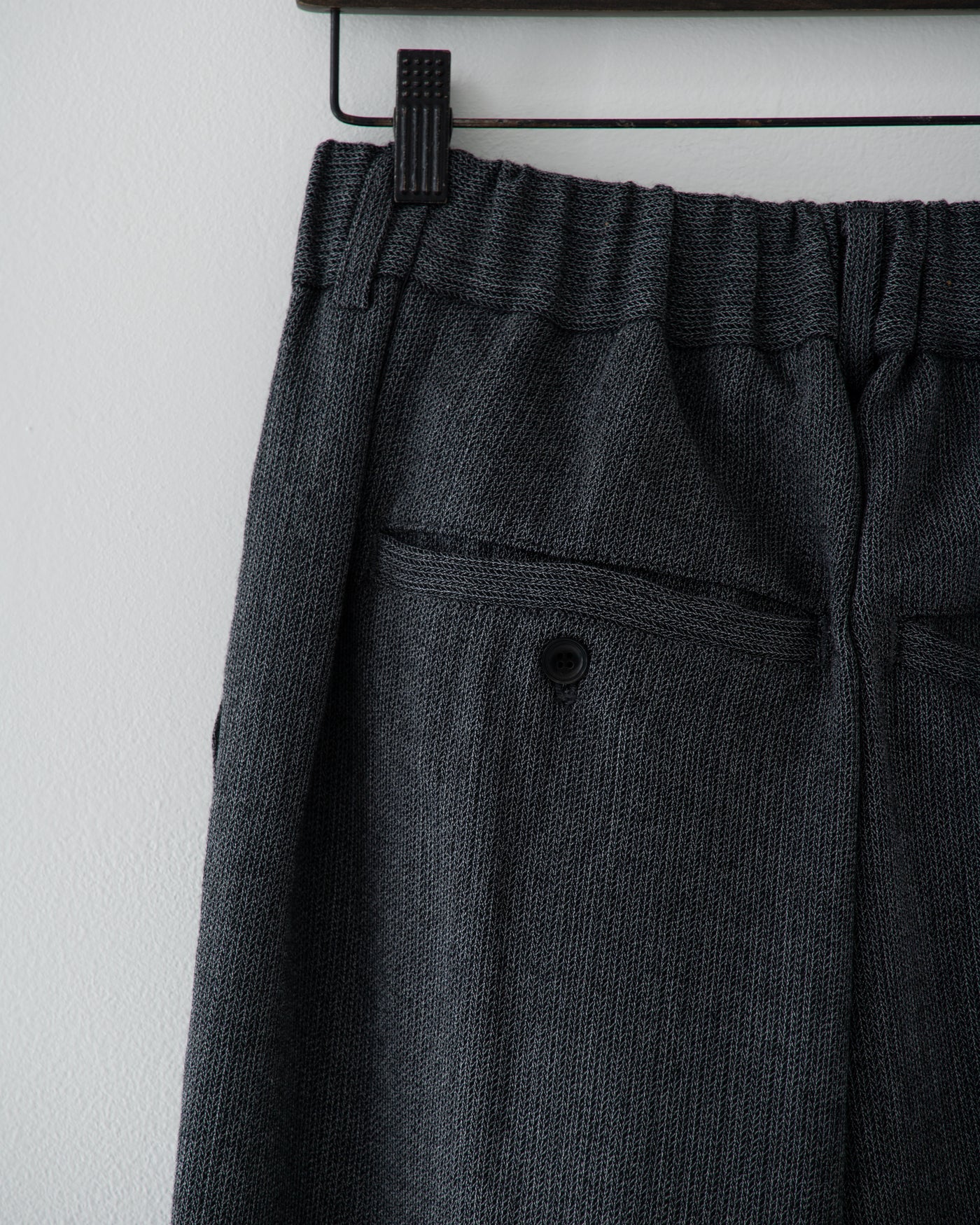 【予約商品】summer wool two-tuck slacks