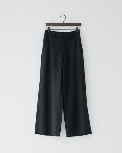 【予約商品】summer wool wide full-length slacks