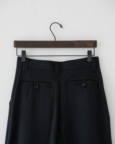 【予約商品】summer wool wide full-length slacks