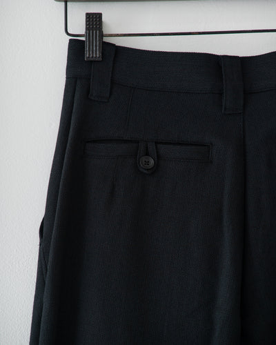 【予約商品】summer wool wide full-length slacks