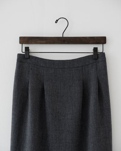 【予約商品】summer wool tuck pencil skirt