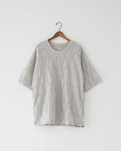 【予約商品】tucked dobby poncho shirt