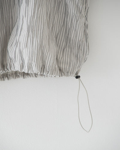 【予約商品】tucked dobby poncho shirt