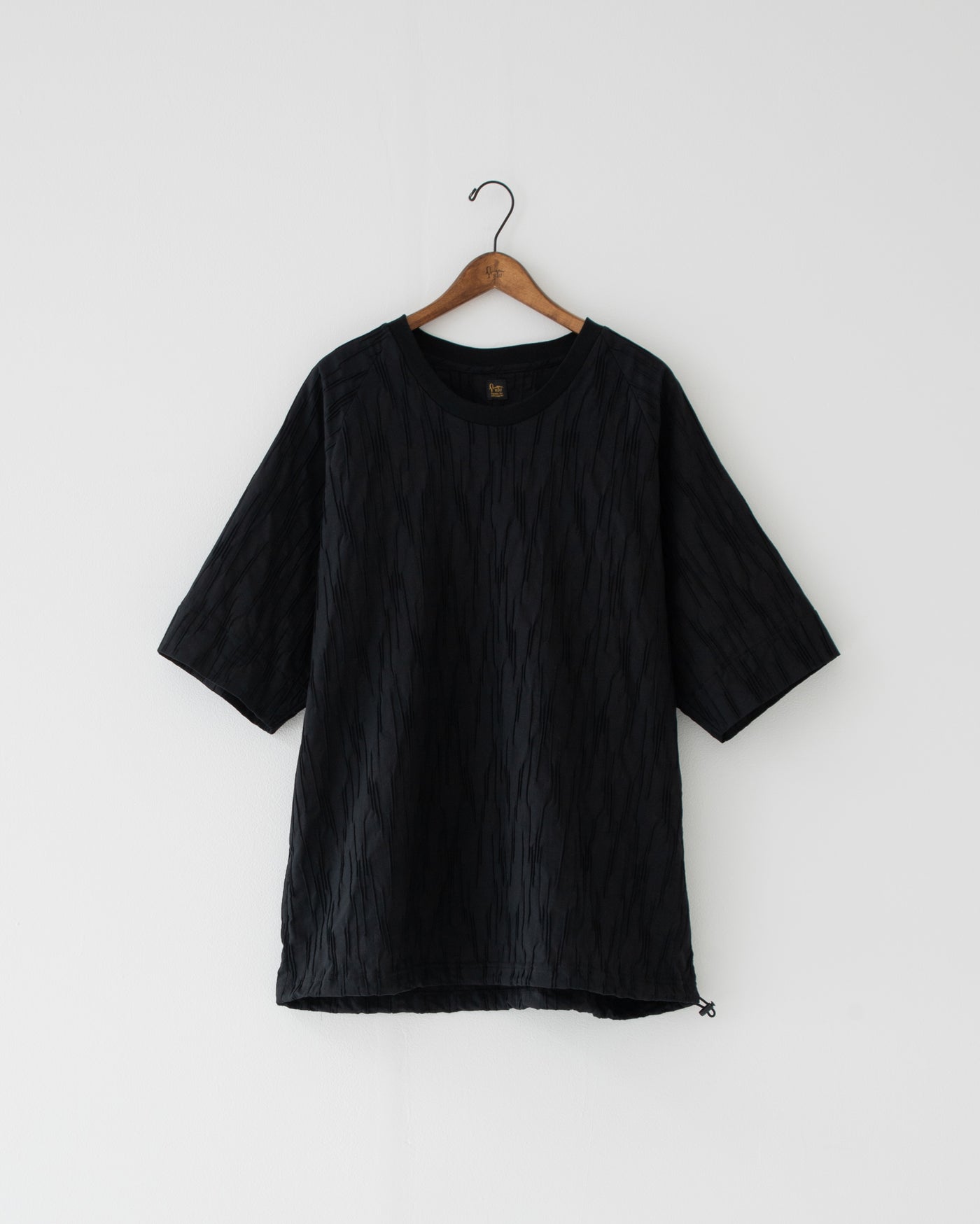 【予約商品】tucked dobby poncho shirt