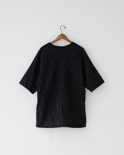 【予約商品】tucked dobby poncho shirt