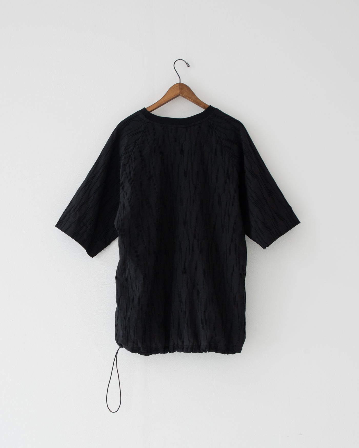 【予約商品】tucked dobby poncho shirt