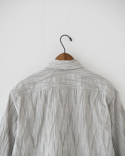 【予約商品】tucked dobby long-sleeve shirt