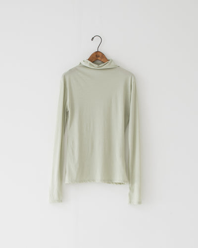 【予約商品】high twist jersey t-neck top