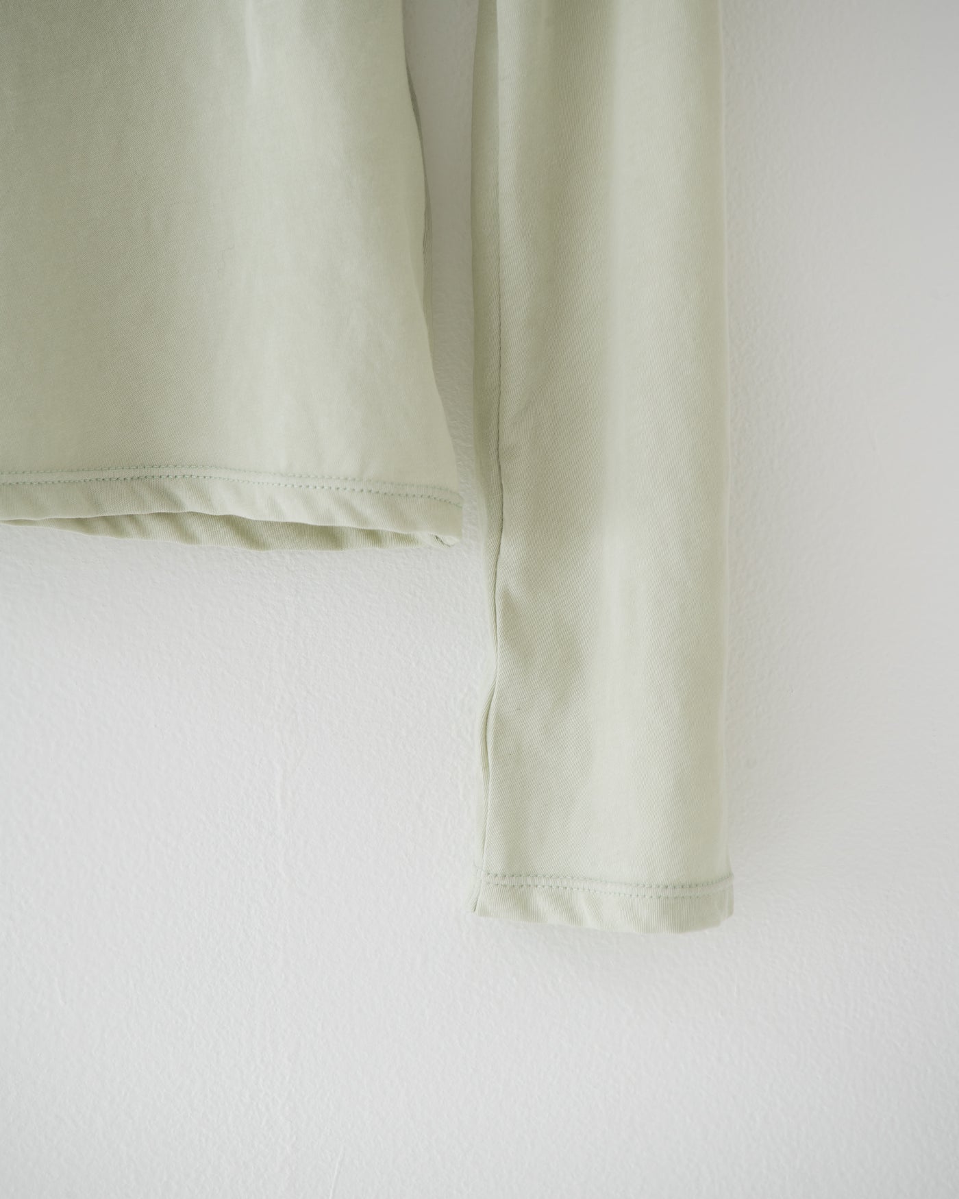 【予約商品】high twist jersey t-neck top