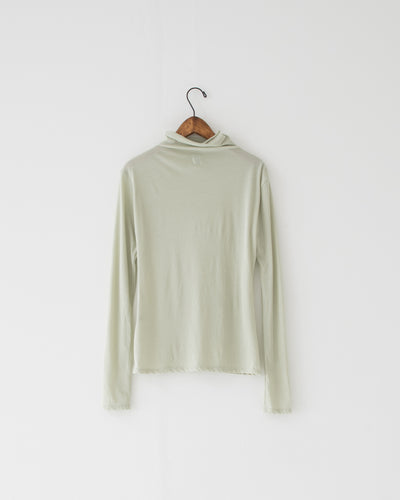 【予約商品】high twist jersey t-neck top