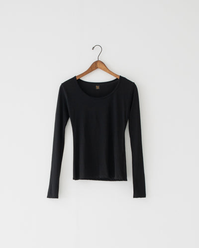【予約商品】high twist  jersey r-neck top