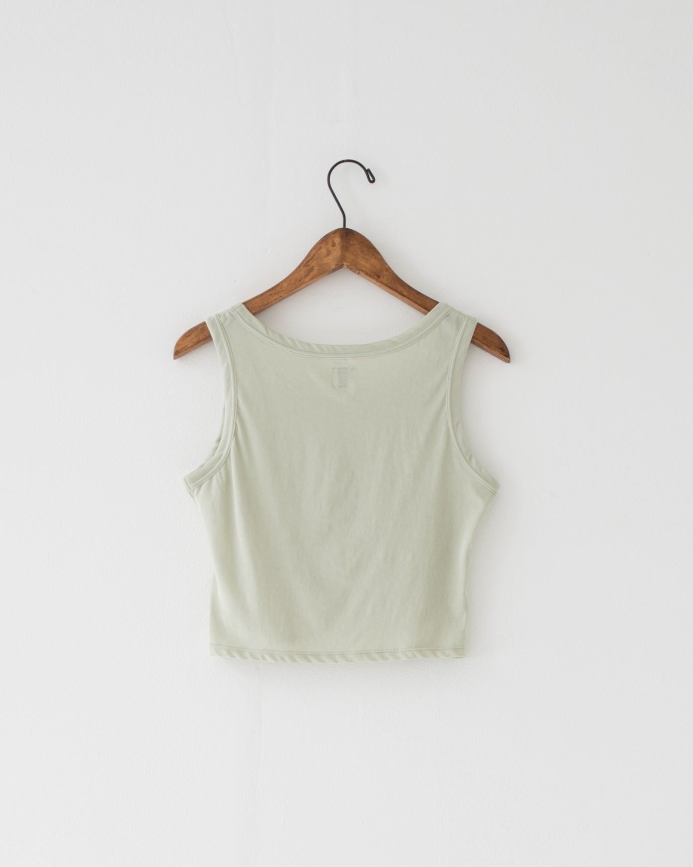 【予約商品】high twist jersey sleeve-less top