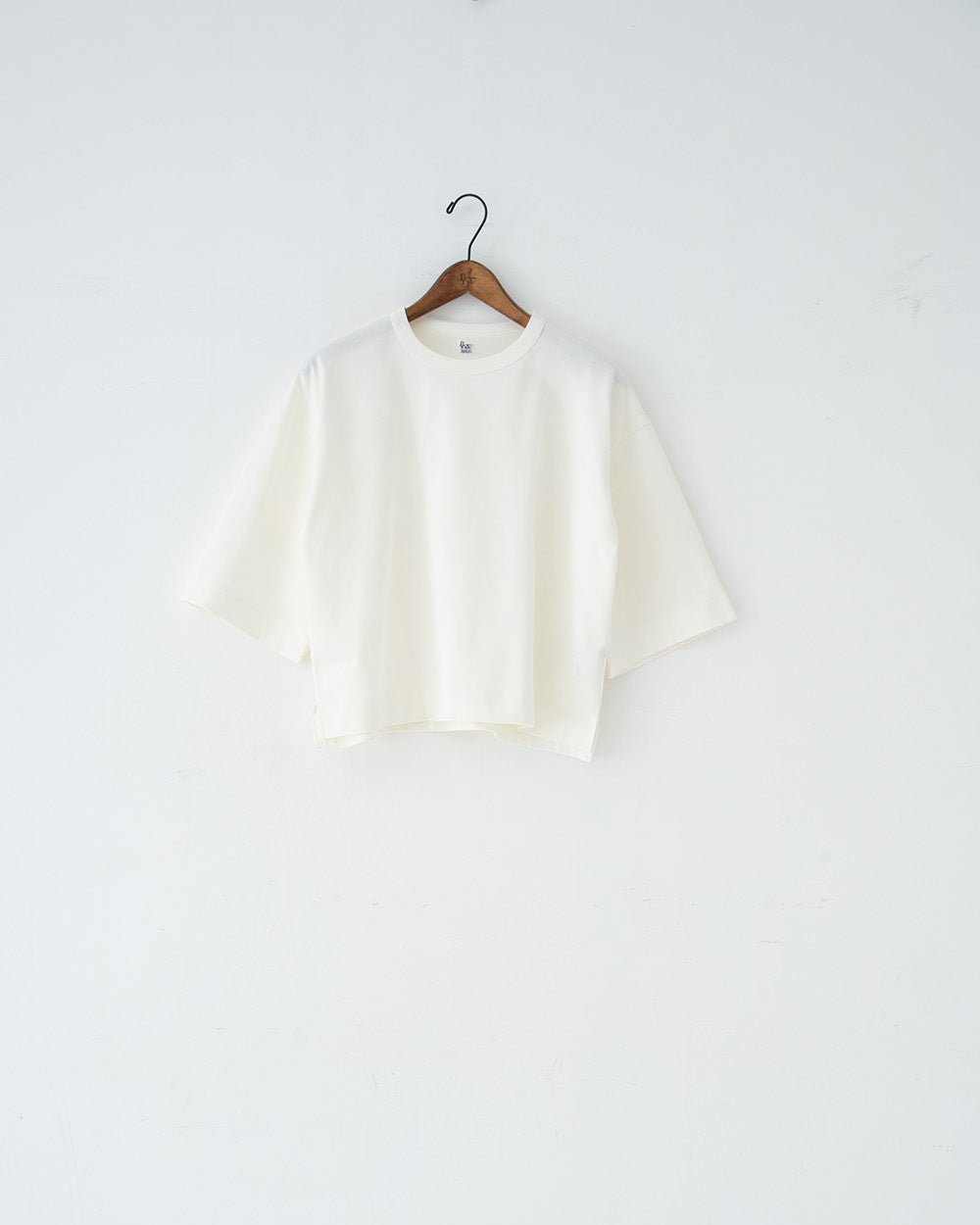 single jersey pullover shirt off white