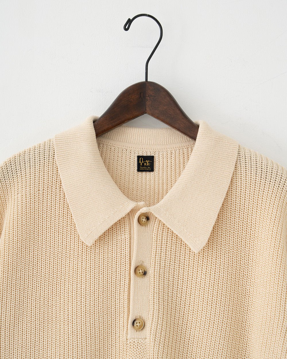 half-sleeve knit polo