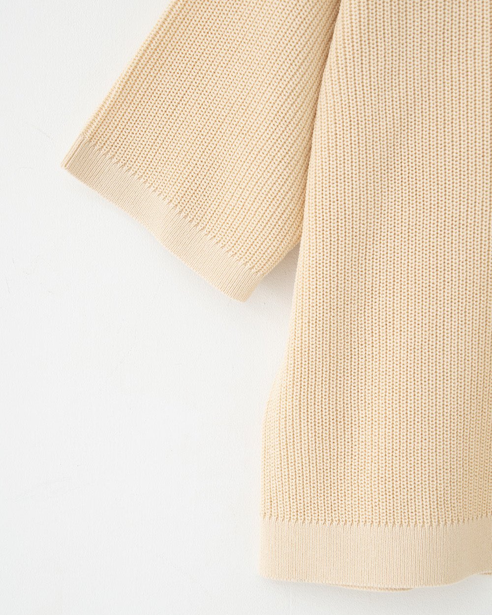 half-sleeve knit polo