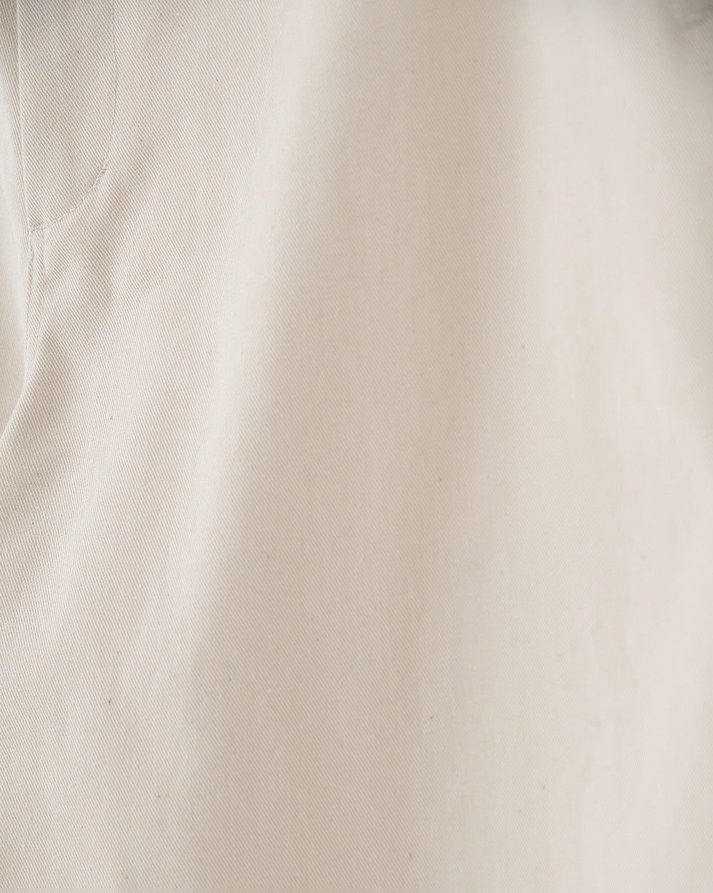 organic twill wide pants