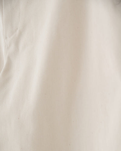 organic twill wide pants