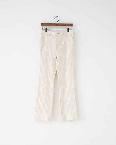 silk cotton flare pants