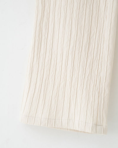 silk cotton flare pants