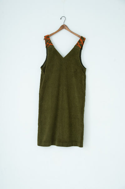 handwork jumper dress