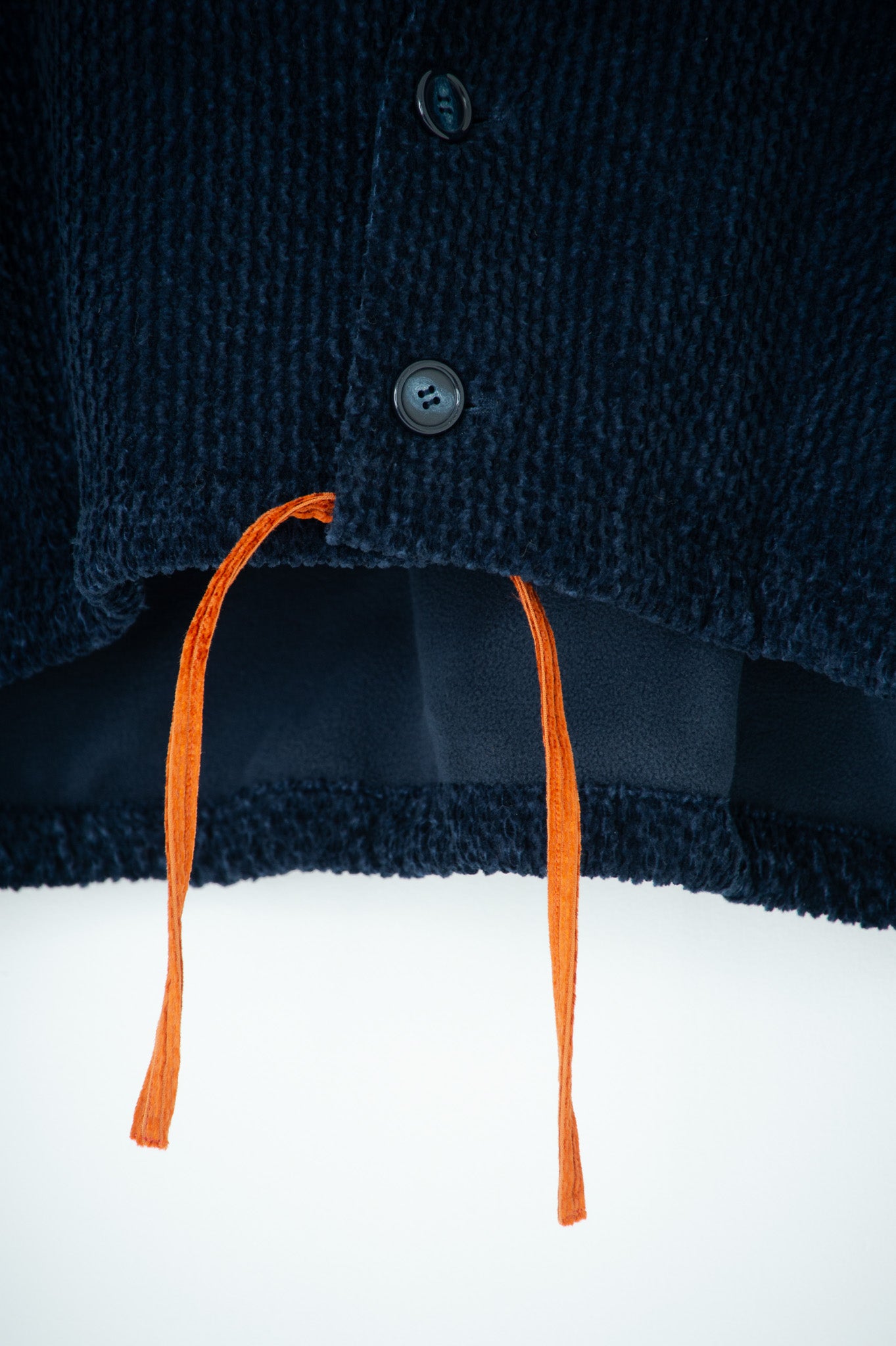 handwork frilled collarless jacket