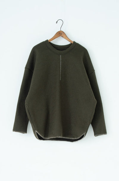 needle work over knit