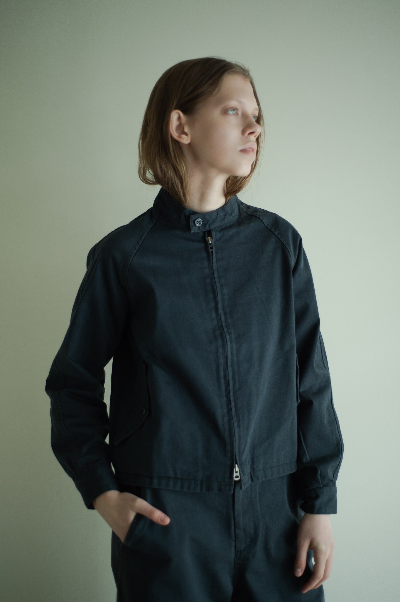 vintage satin Harrington jacket