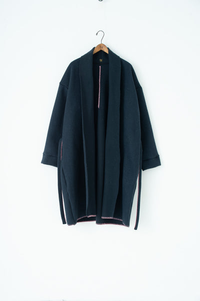 needle work gown coat