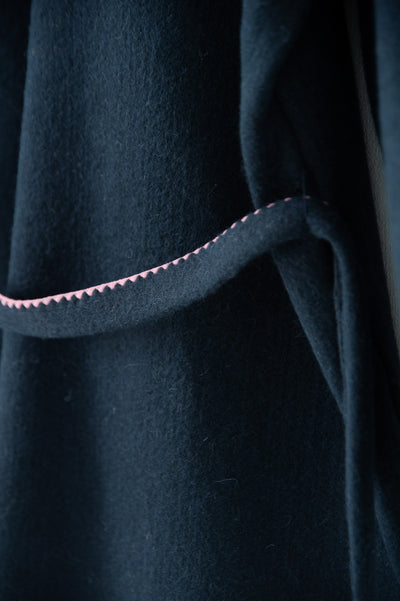 needle work gown coat