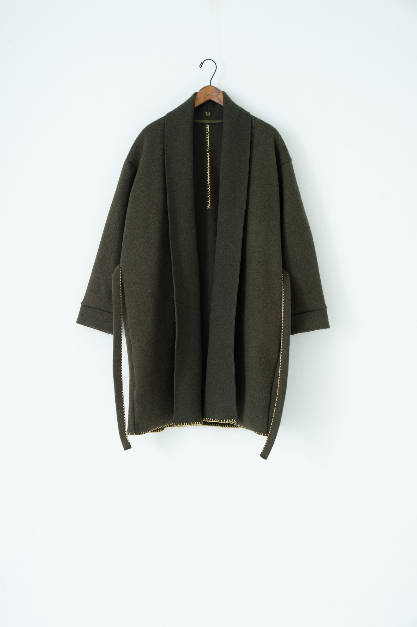 needle work gown coat