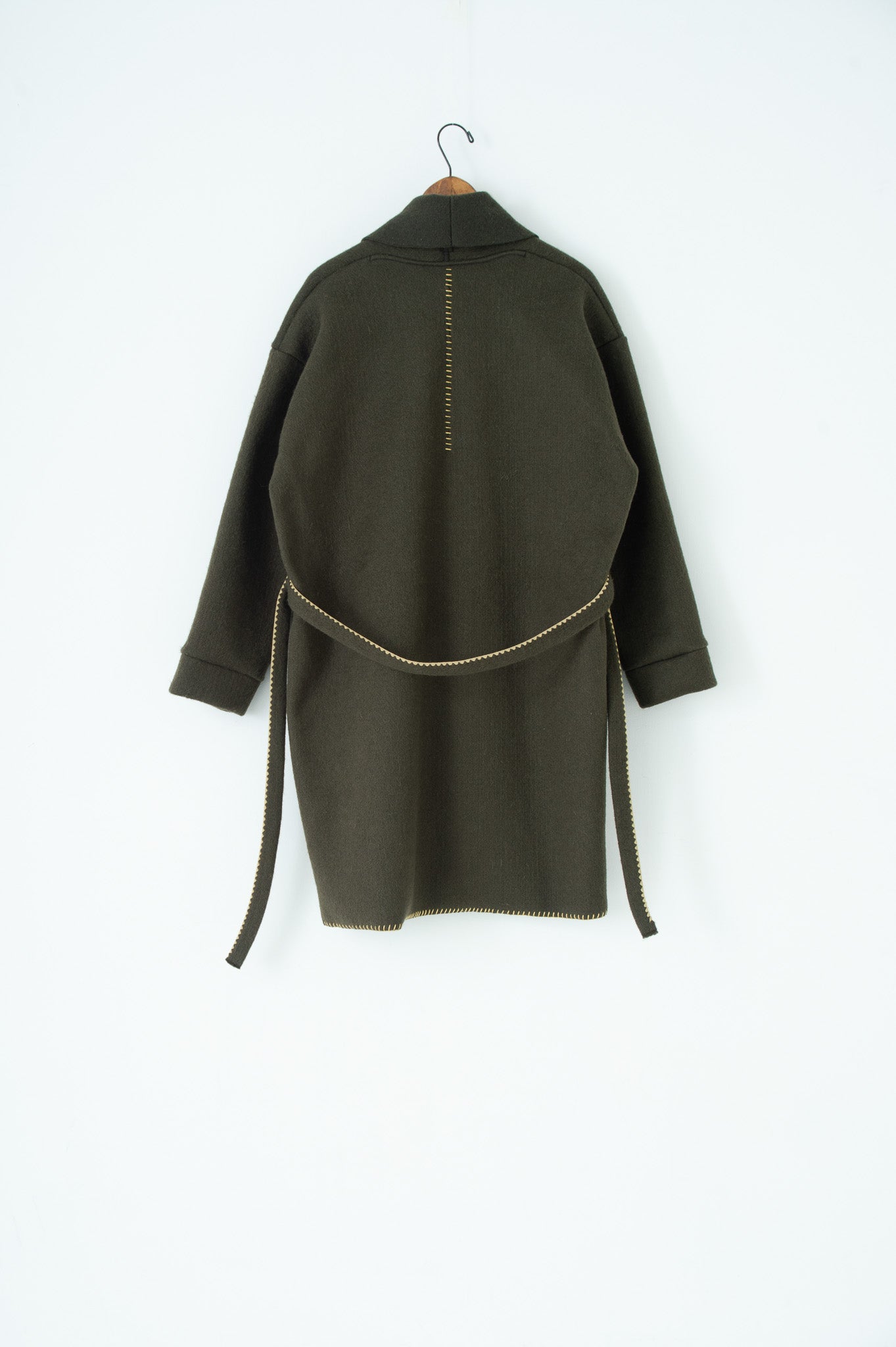 needle work gown coat