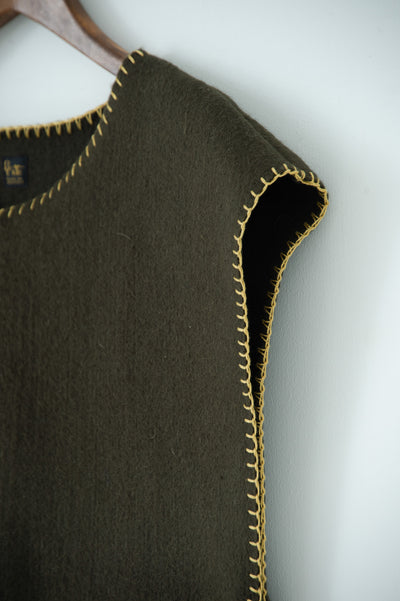 needle work tiny vest