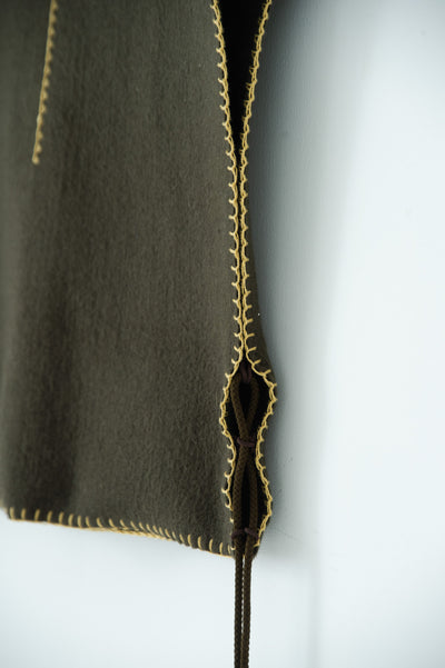 needle work tiny vest