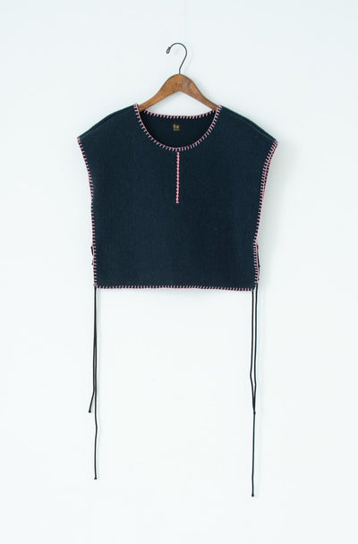 needle work tiny vest