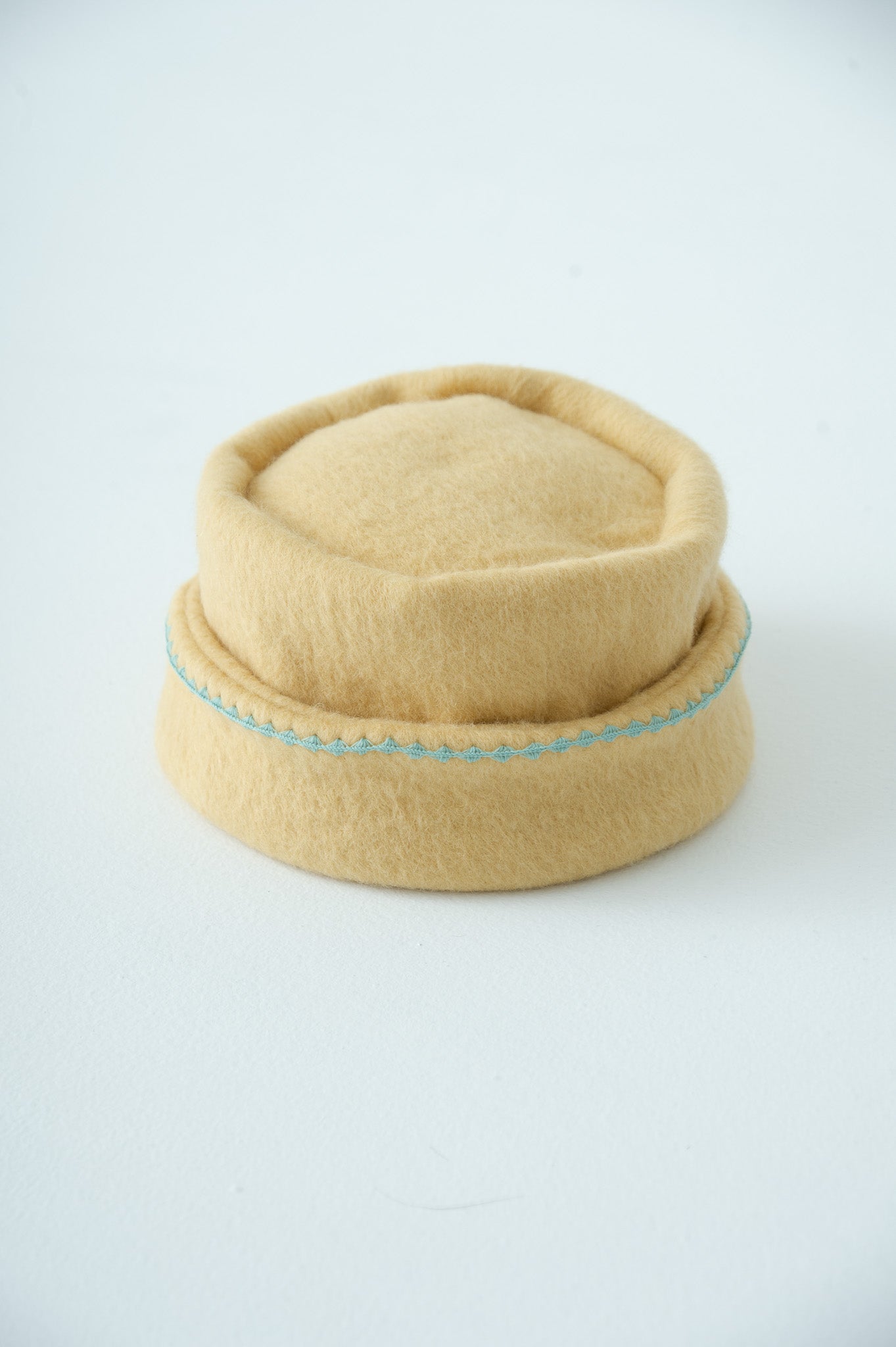 needlework toque hat