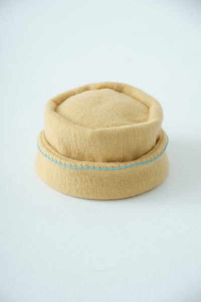 needlework toque hat