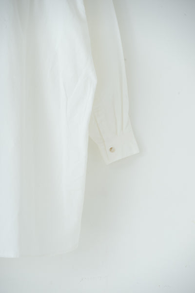 shawl collar over bosom shirt