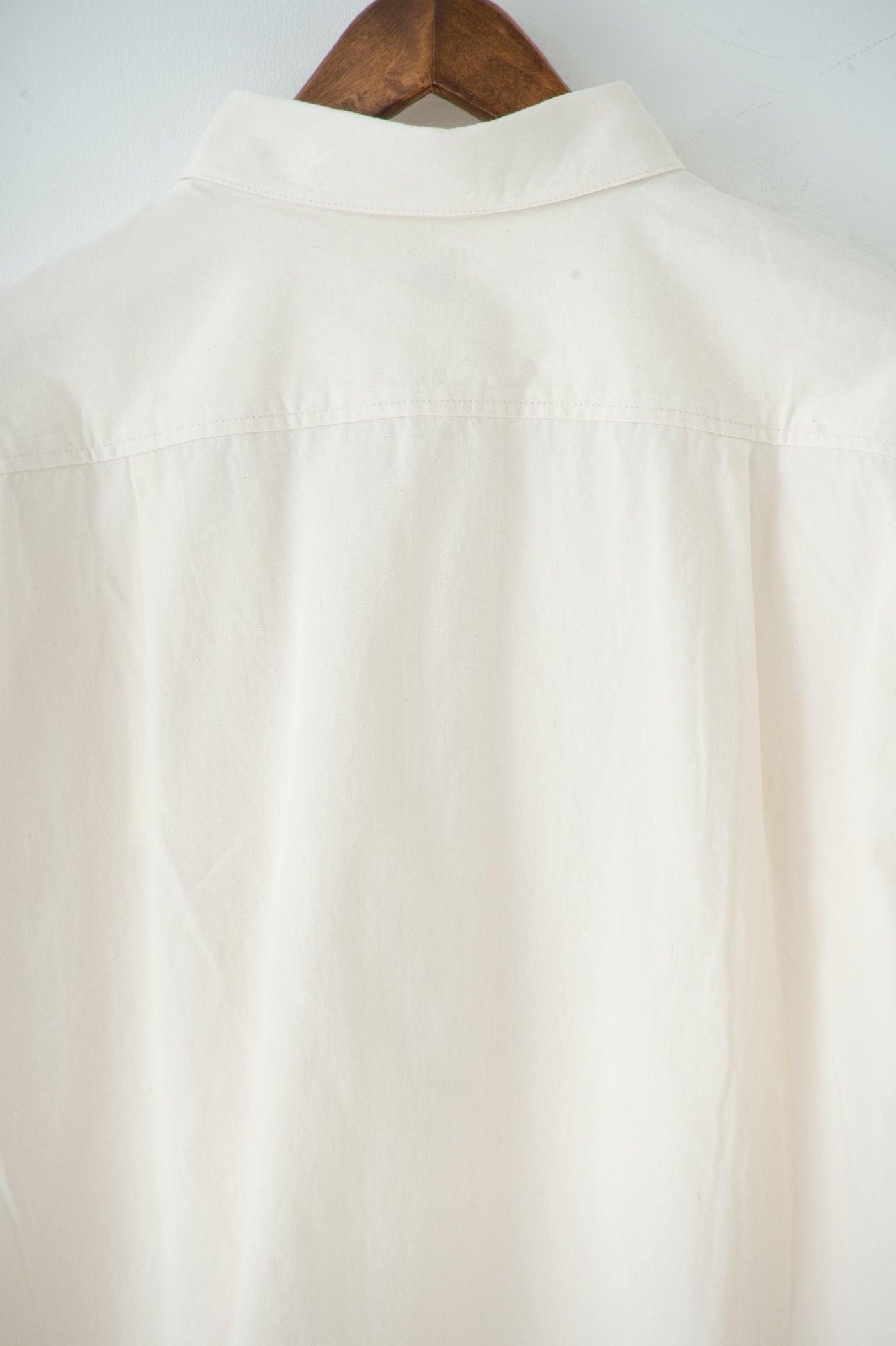 shawl collar over bosom shirt