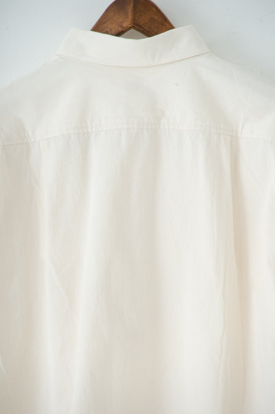 shawl collar over bosom shirt