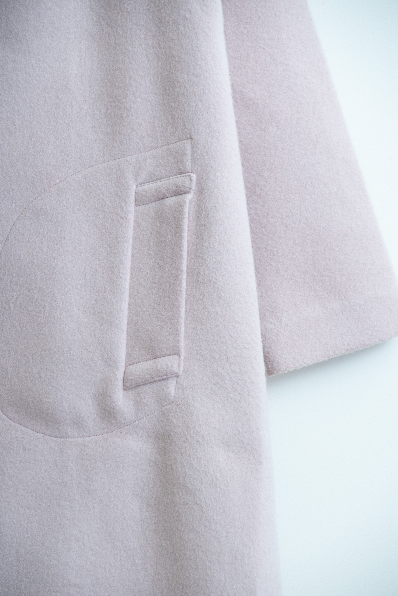 virgin wool bonding coat